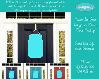 Door Hanger Mockup Etsy