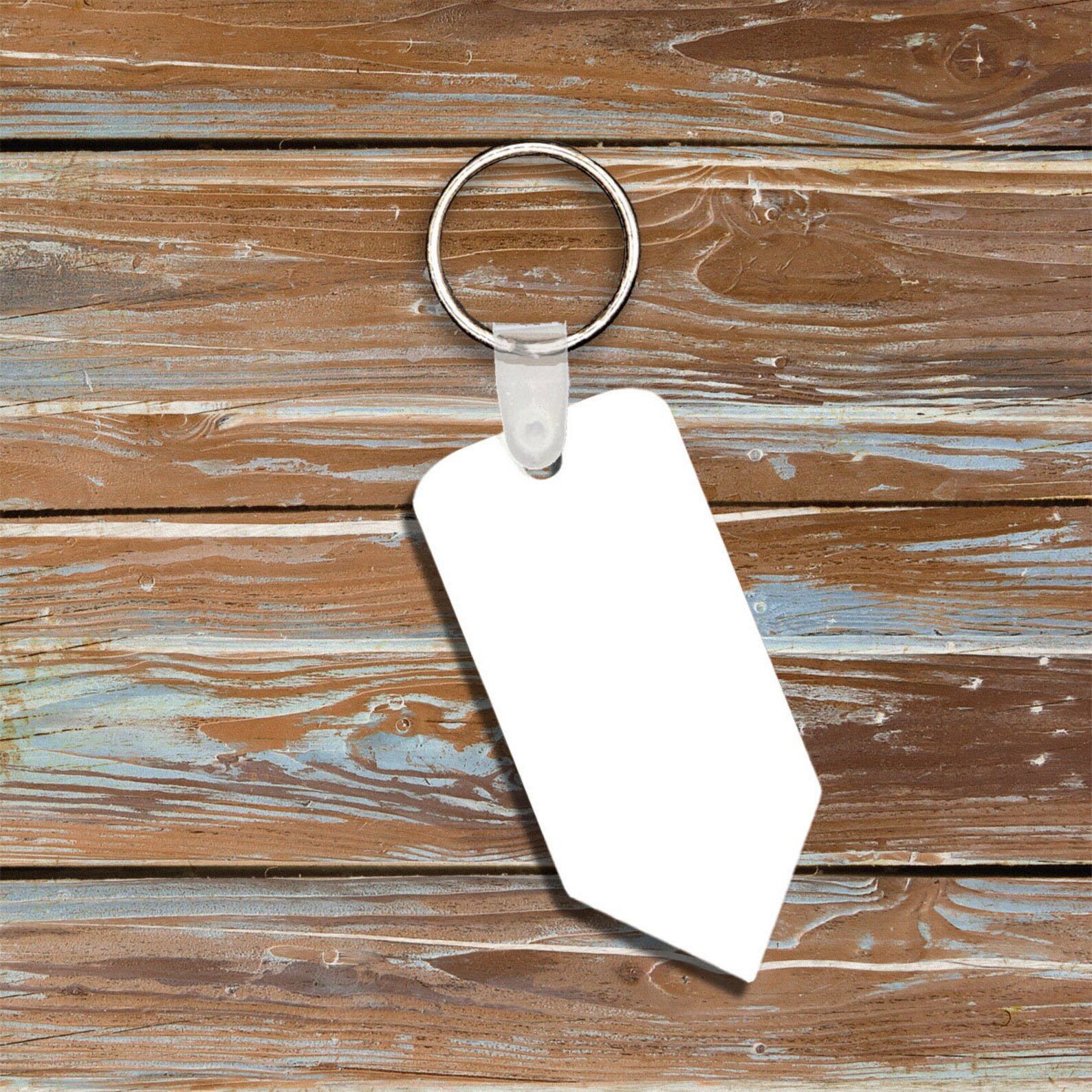 Dye Sublimation Pencil Shaped MDF Keychain Mockup For Etsy