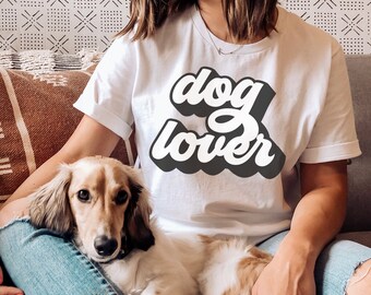 Dog lover SVG - dog lover png - dog lover eps - dog  lover dxf - dog lover cutfile - dog retro svg