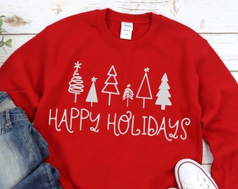Happy Holidays SVG - Happy Holidays Png - Happy Holidays cut file - Christmas SVG files for cricut - Happy Holidays dxf