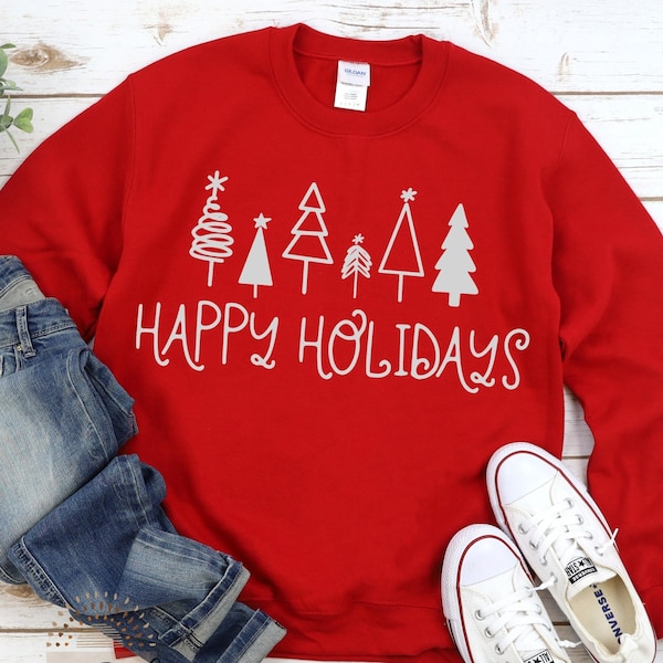 Happy Holidays SVG - Happy Holidays Png - Happy Holidays cut file - Christmas SVG files for cricut - Happy Holidays dxf