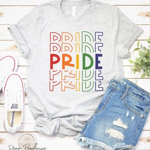 Pride SVG - LGBTQ Pride SVG - Pride eps -  Pride dxf - Pride png - Pride cutfile - Pride stacked svg - Pride rainbow svg
