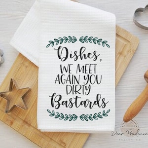 Platos SVG - cocina divertida SVG - Platos eps - Platos png - Platos dxf - Archivo de corte de toalla de mano - Archivos de corte de platos para cricut - platos sucios svg