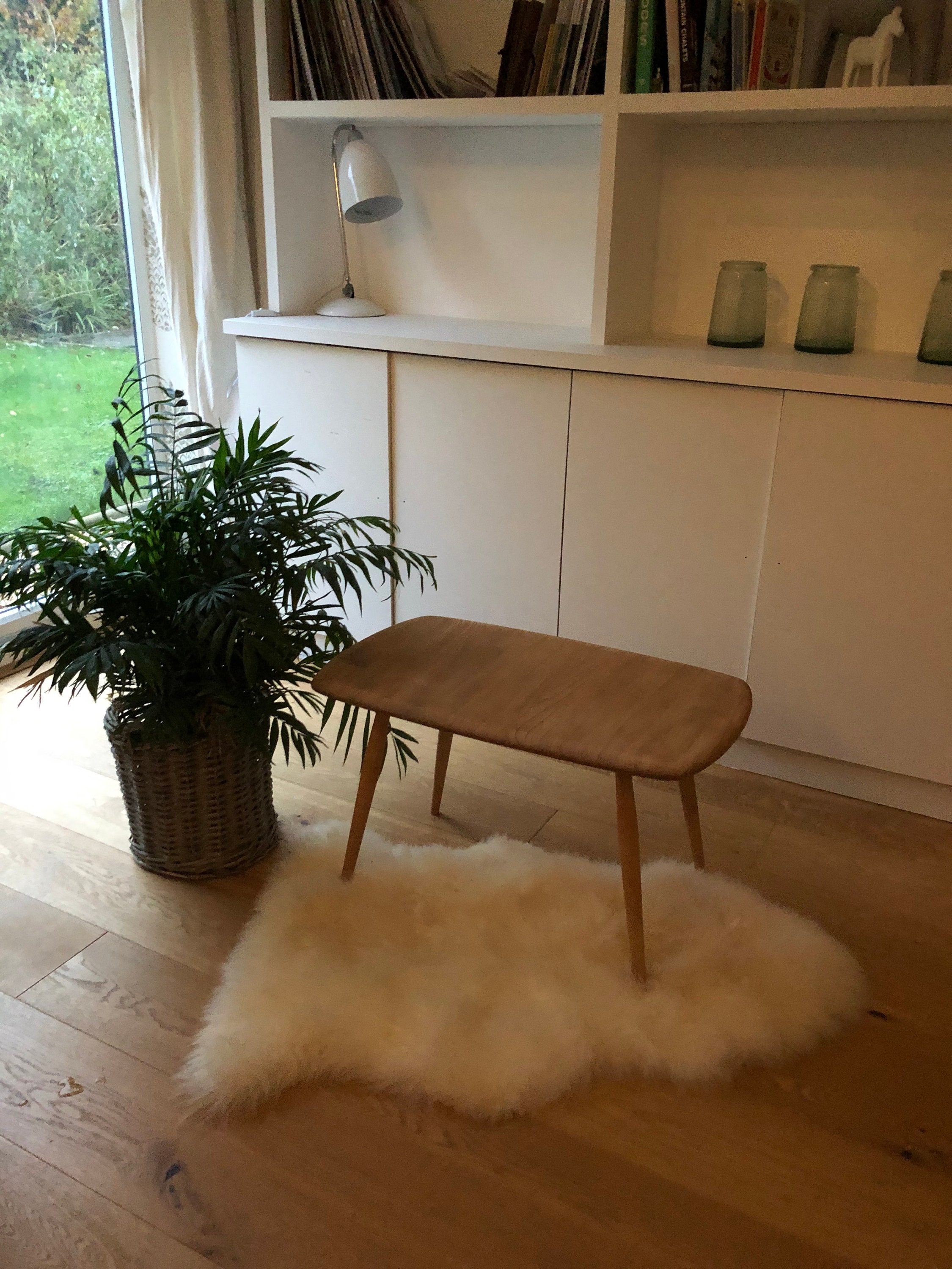 Ercol Coffee Table, Ercol Side Table , Blonde Ercol Table , Retro