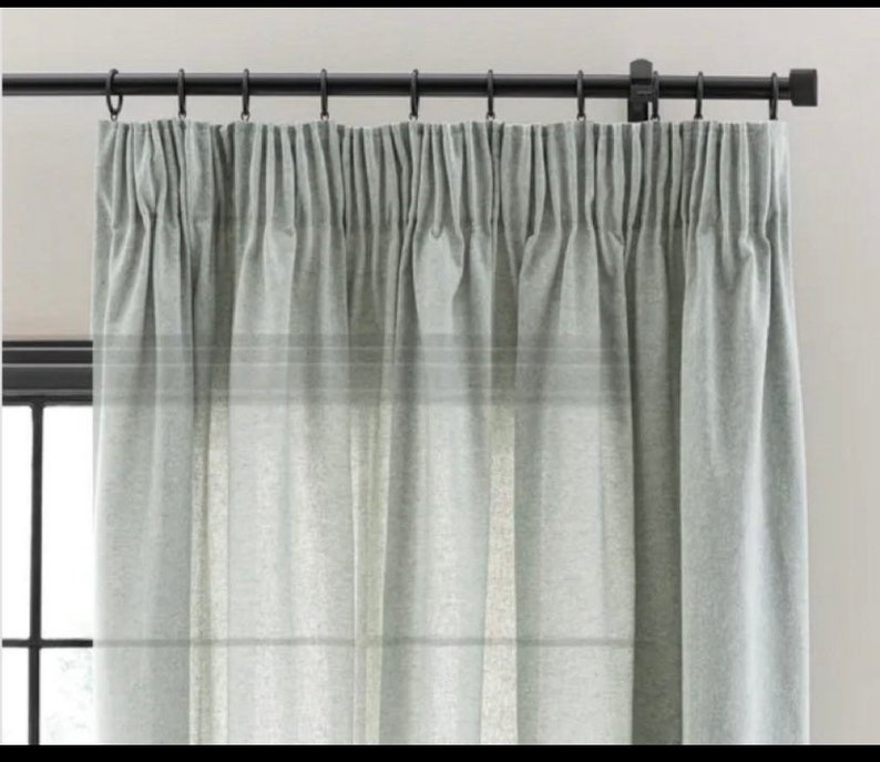 Voile Curtains Bifold Door Curtains Patio Door Curtains Etsy UK