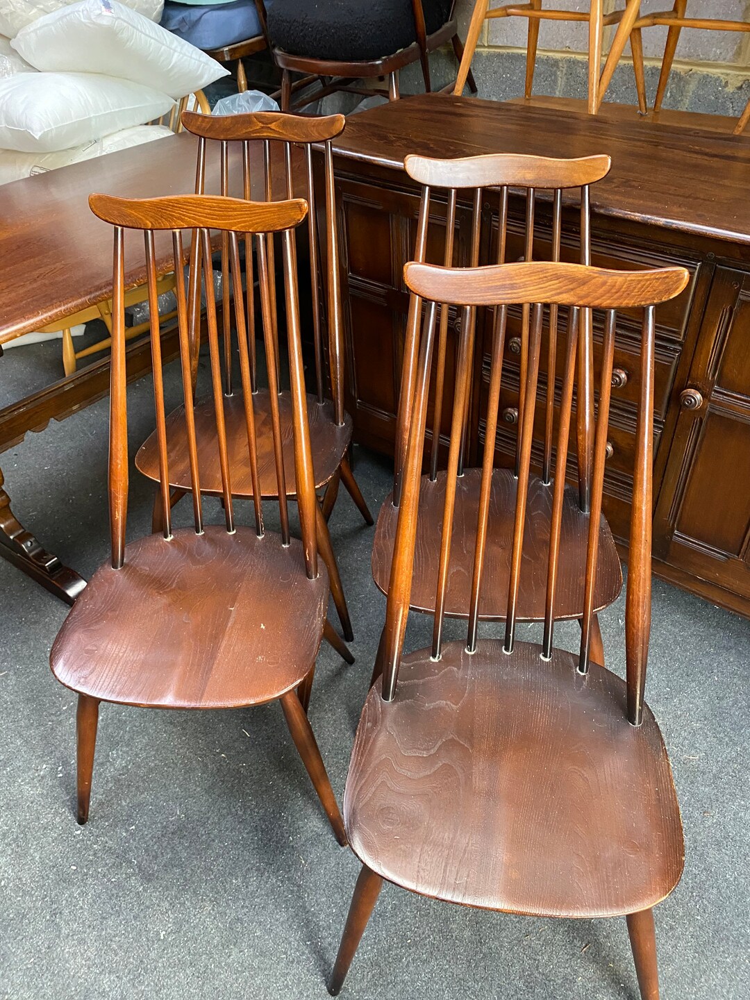 Ercol Goldsmith Dining Chairs Ercol Windsor Ercol Dining Etsy UK