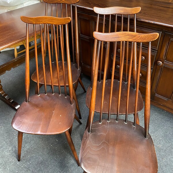 Ercol Dining Chairs Etsy UK