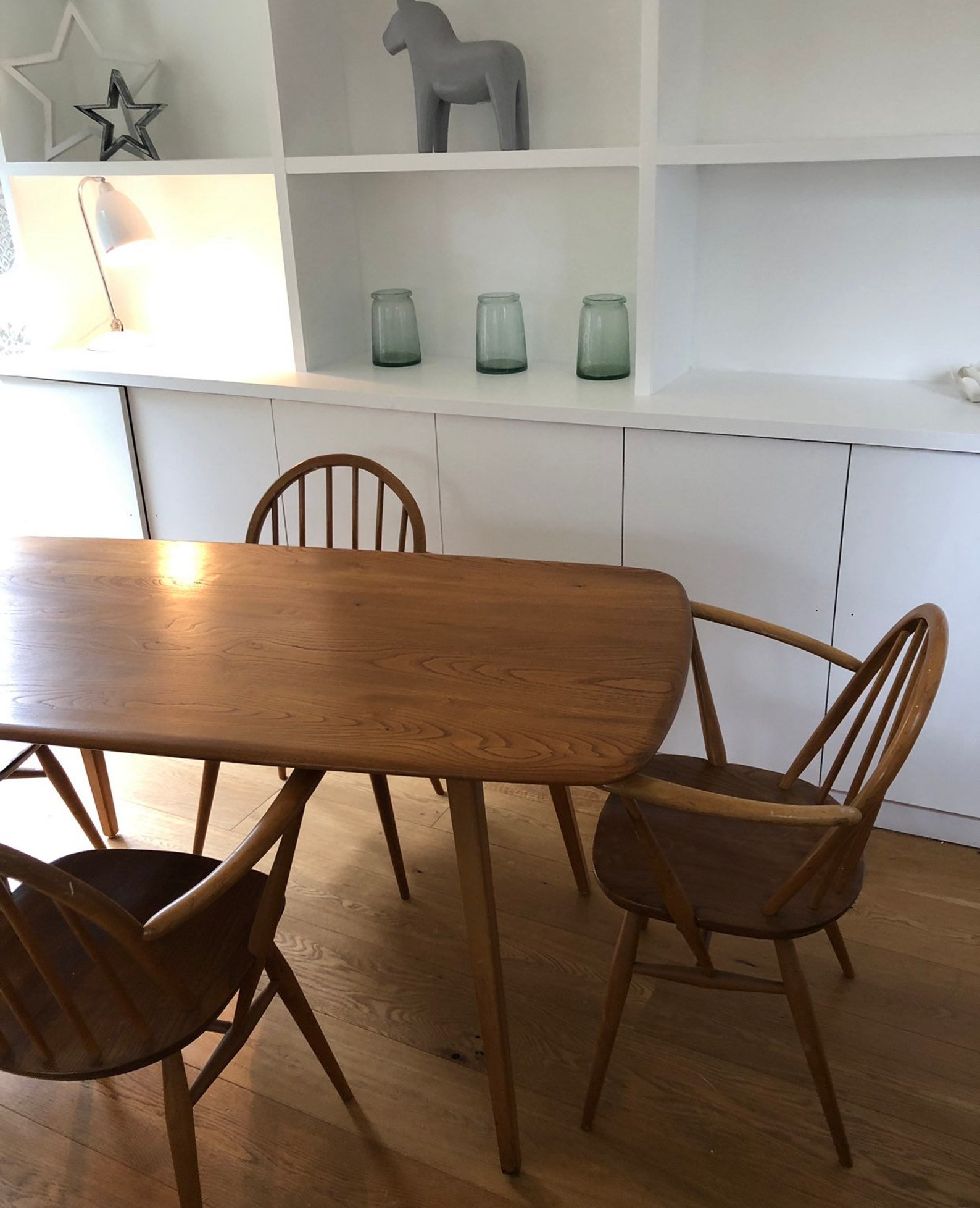 Ercol Plank Dining Table Ercol Dining Table Ercol Blonde Etsy UK