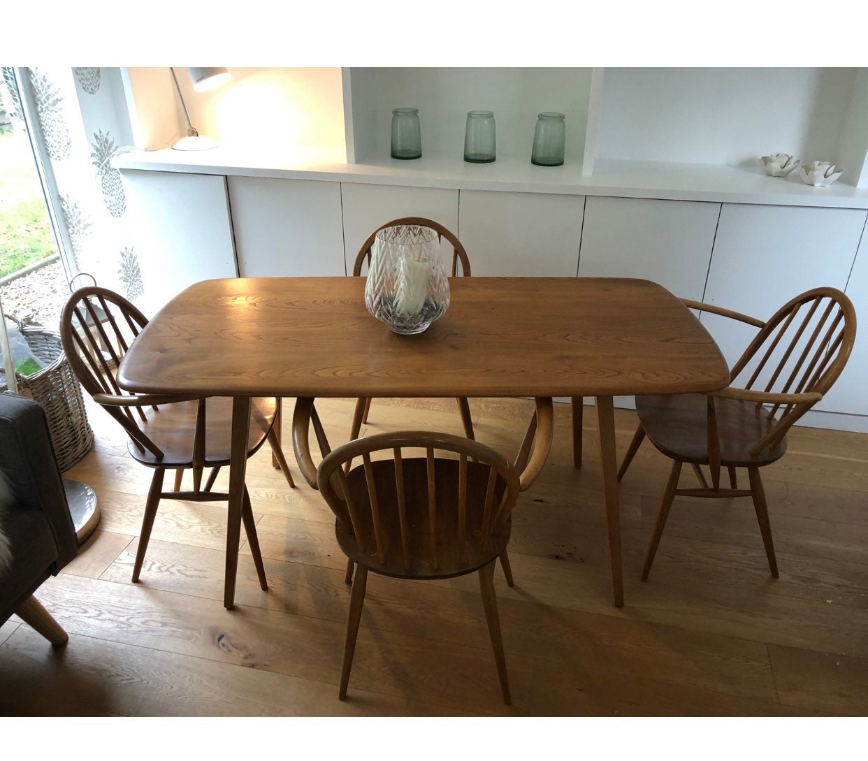 Ercol Plank Dining Table Ercol Dining Table Ercol Blonde Etsy UK