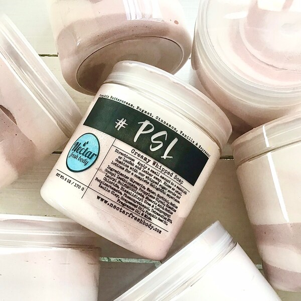 Jabón batido PSL, Jabón de afeitar, Jabón glaseado, Jabón cremoso, Jabón esponjoso, Jabón hidratante