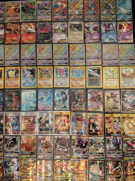 HUGE Pokémon Card lot - 101 cards! V, VMax, GX, Ultra rare, Secret rare +++  MYSTERY item