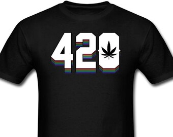 420 Shirt - 4:20 T-Shirt - Marijuana Shirt