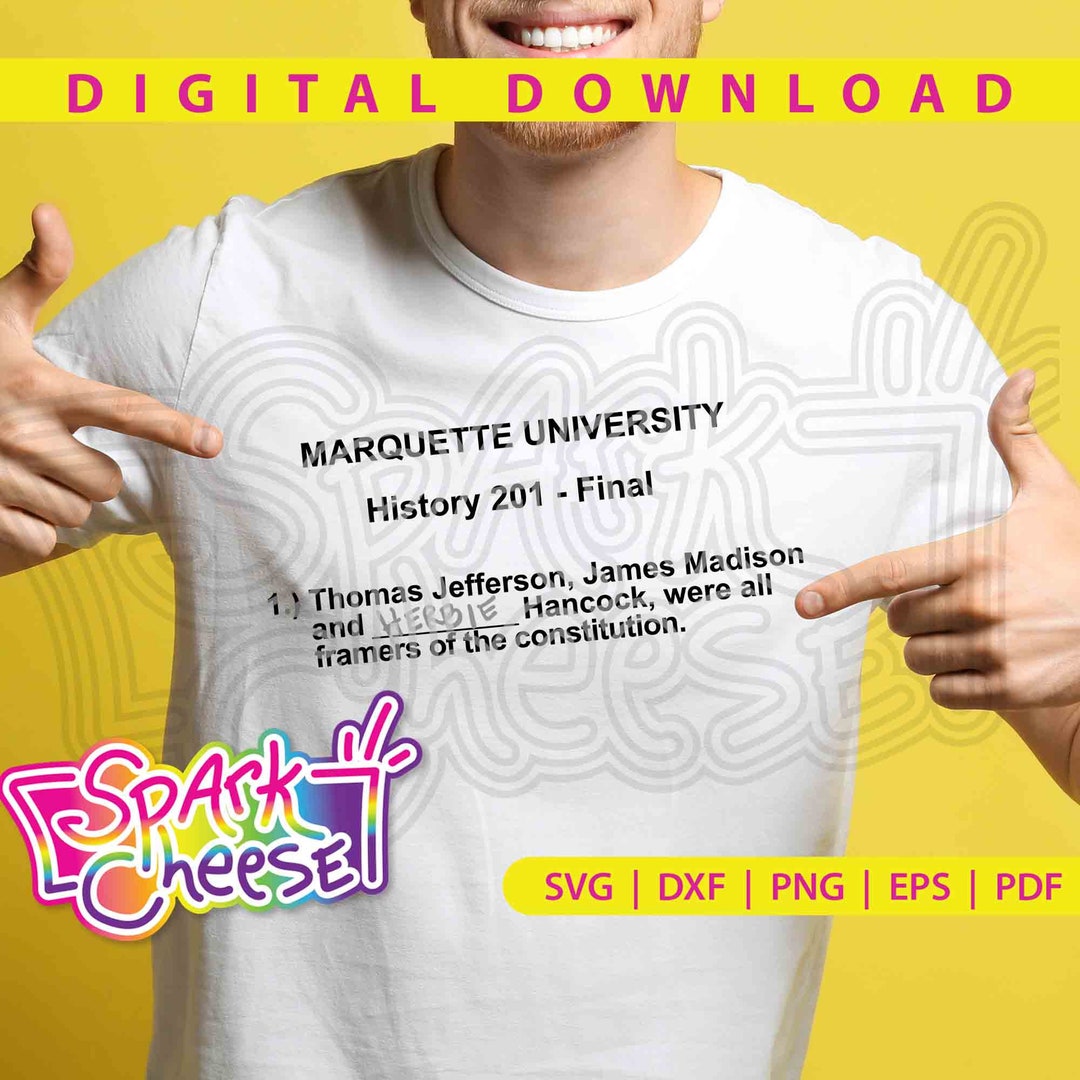 Tommy Boy Chris Farley Marquette History Final Herbie Hancock Etsy