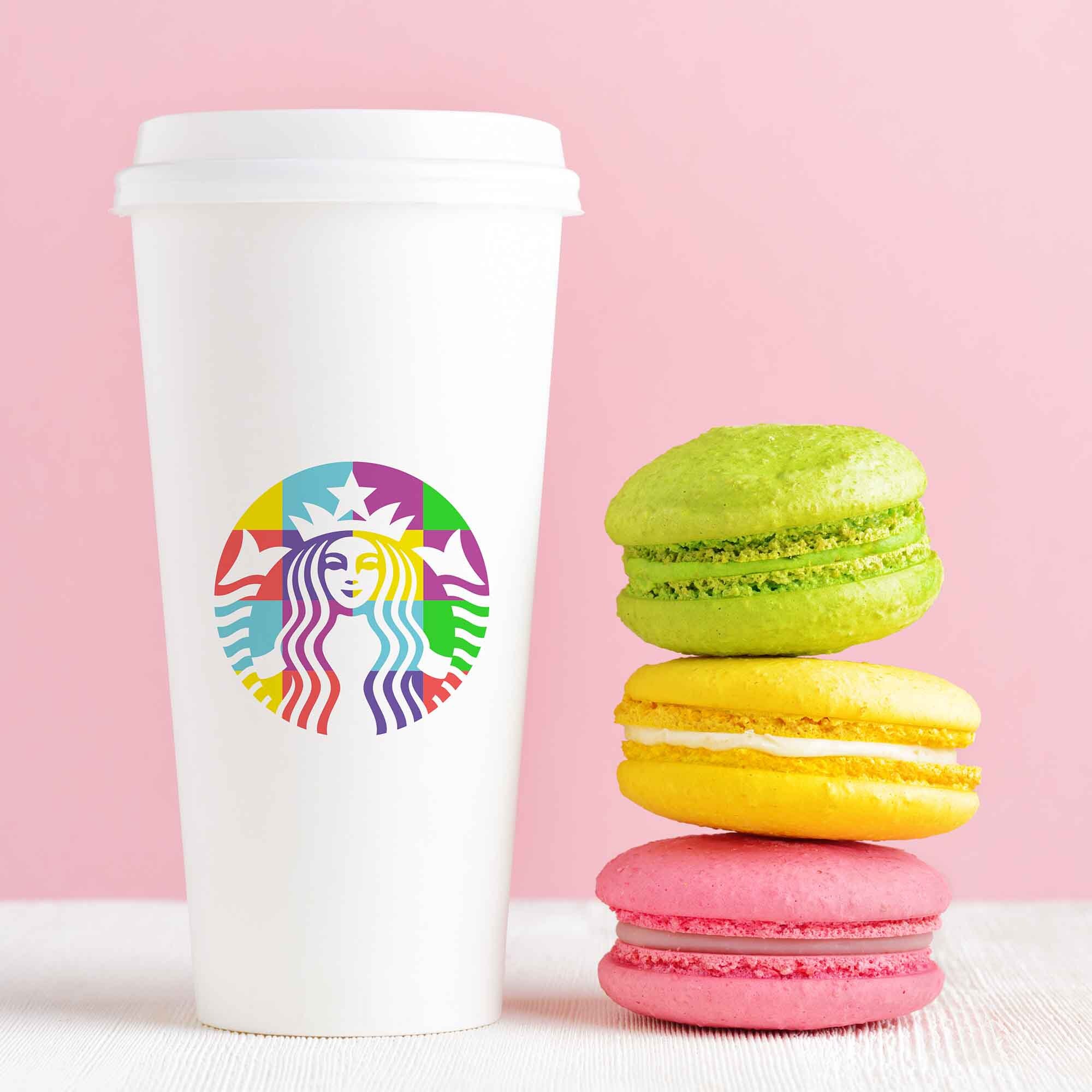 Starbucks Rainbow Heart and Patriotic Logos Svg Png Eps Cut Etsy