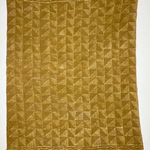 Throw blanket bohemian mud cloth bed cover with tassels