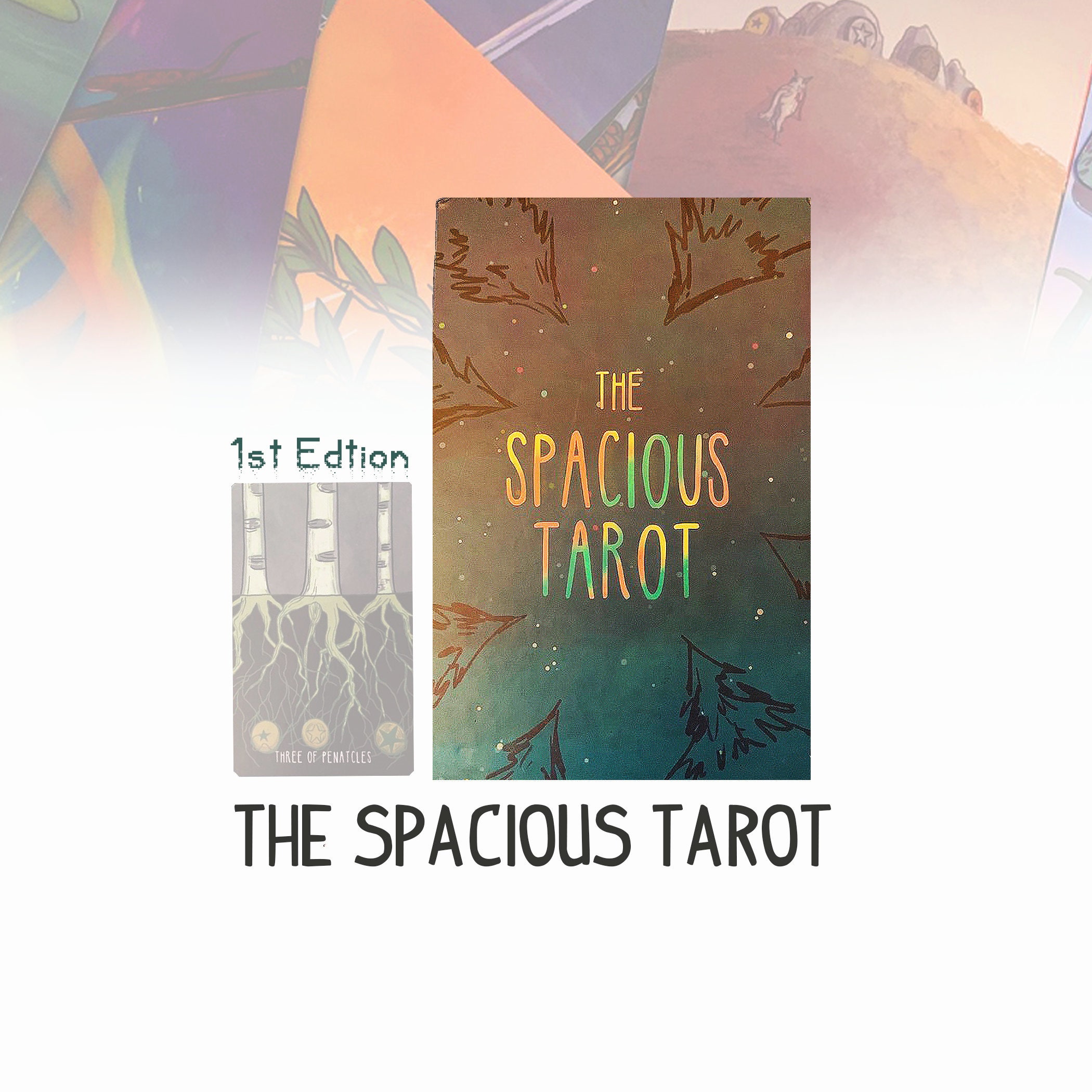 Tarot Deck 78 Cards the Spacious Tarot 1st Edition Three Etsy Ireland