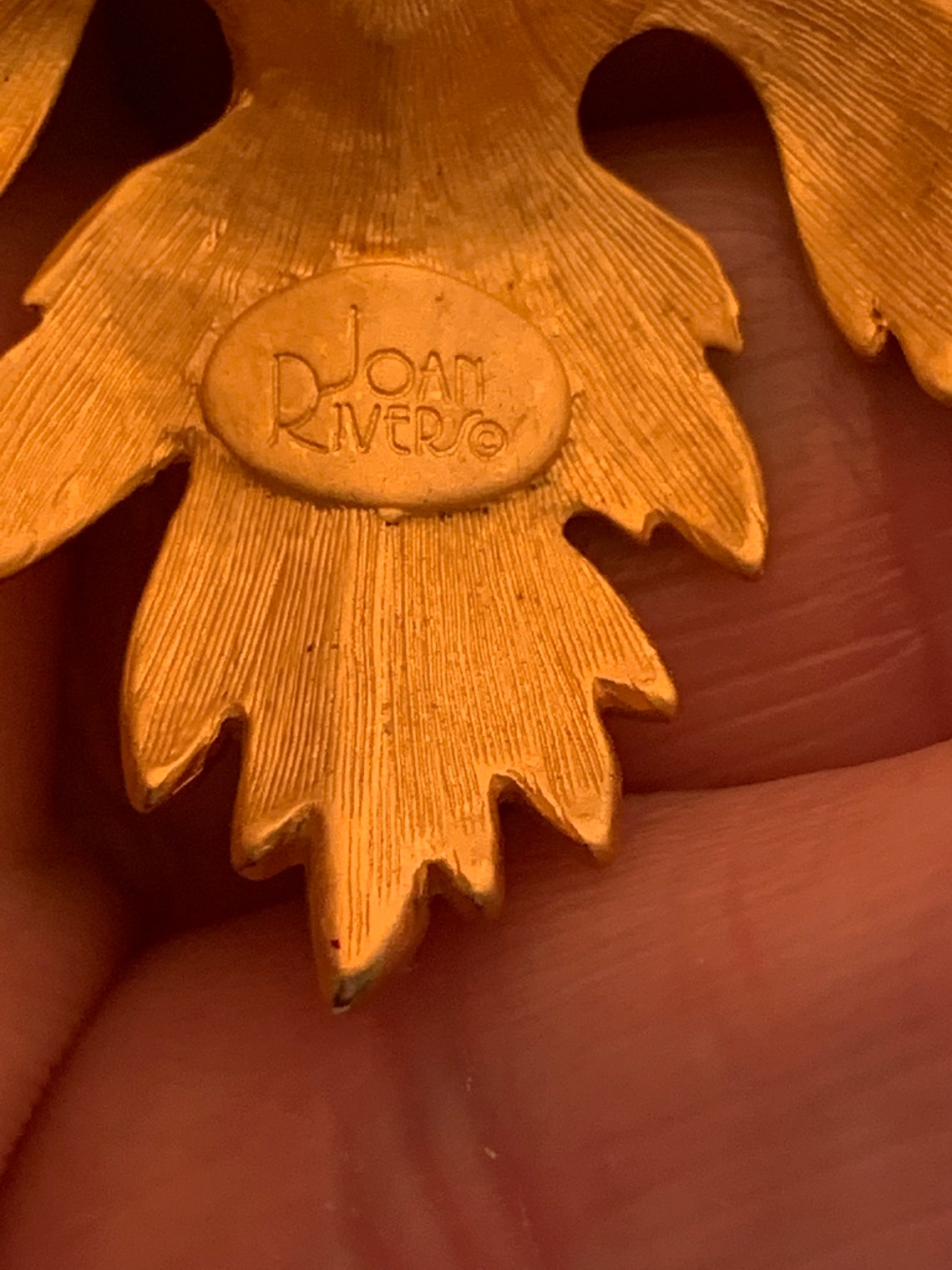 Joan Rivers Jewelry Black Flower Brooch With Rhinestones and Etsy