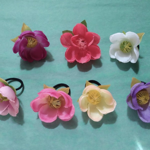 Silk Flower Rings