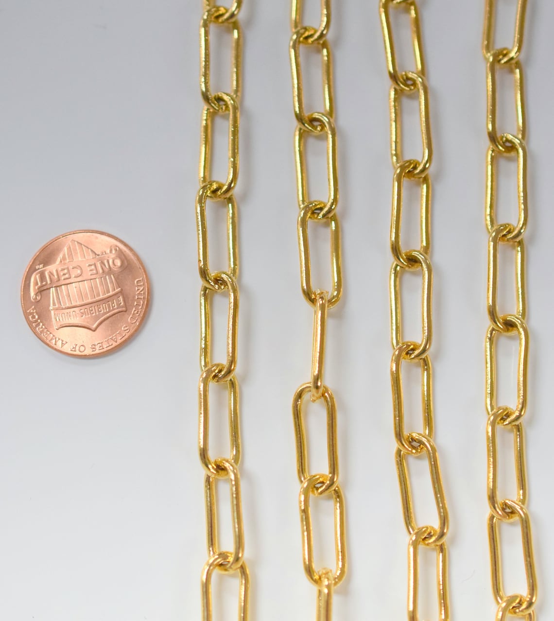 17x7mm Gold Filled Clip Chain 14K/18K GFC102B/GFC102 Vendu par Etsy