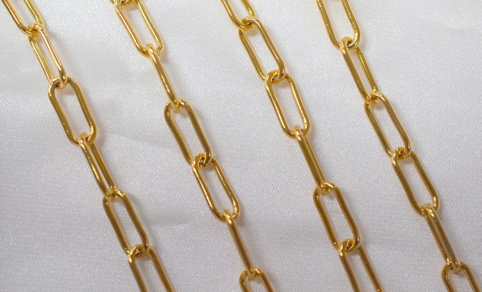 17x7mm Gold Filled Clip Chain 14K/18K GFC102B/GFC102 Vendu par Etsy