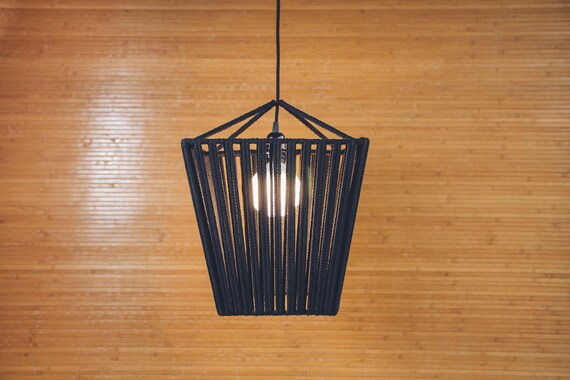 Pendant Light Shade Black Lighting Modern Ceiling Light Etsy