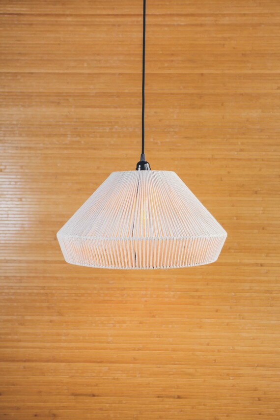 Pendant Light Shade Bamboo Plug In - Yen Extra Large Pendant Lamp Shade Natural Bamboo