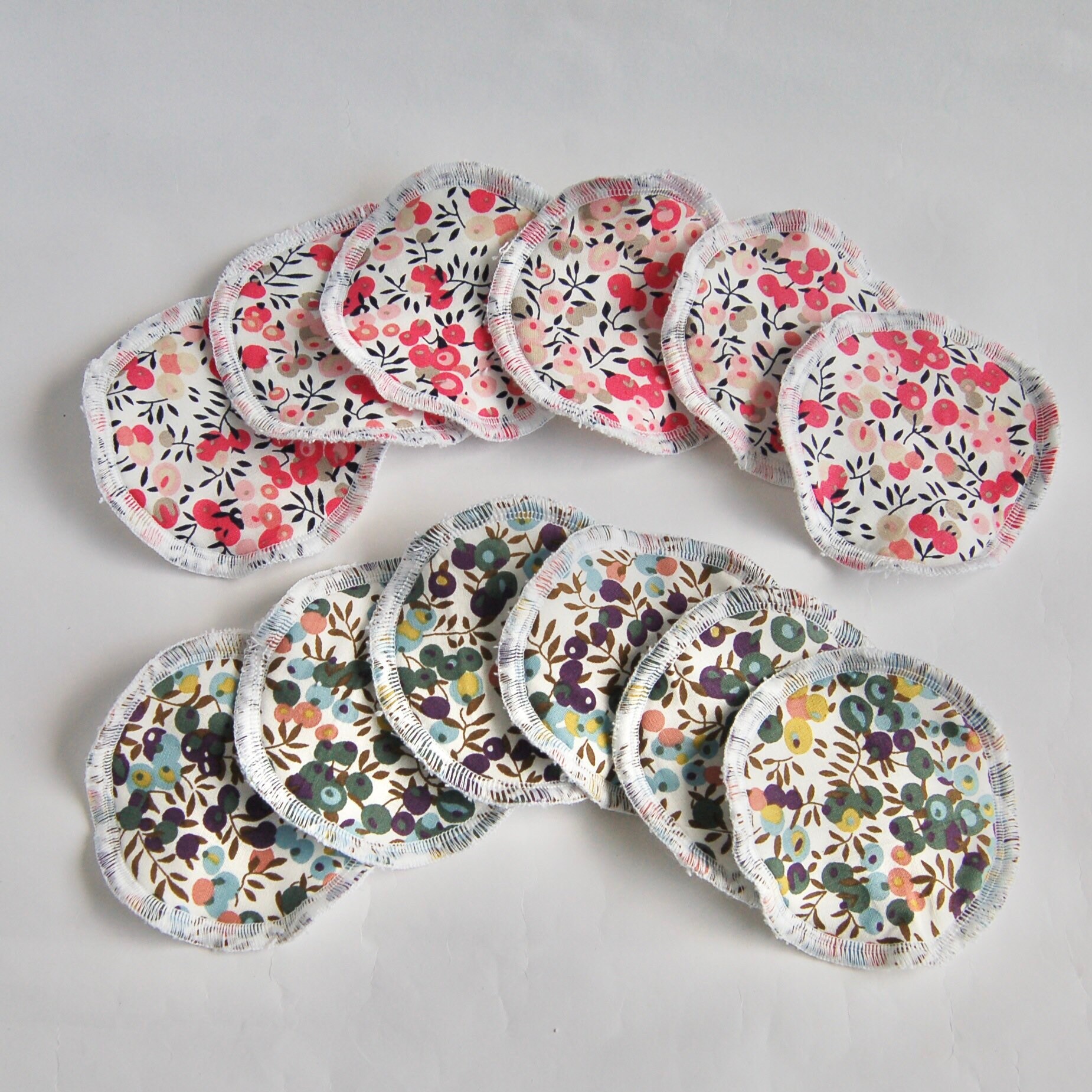 Makeup face pads round facial 100 cotton remover storage bag Etsy