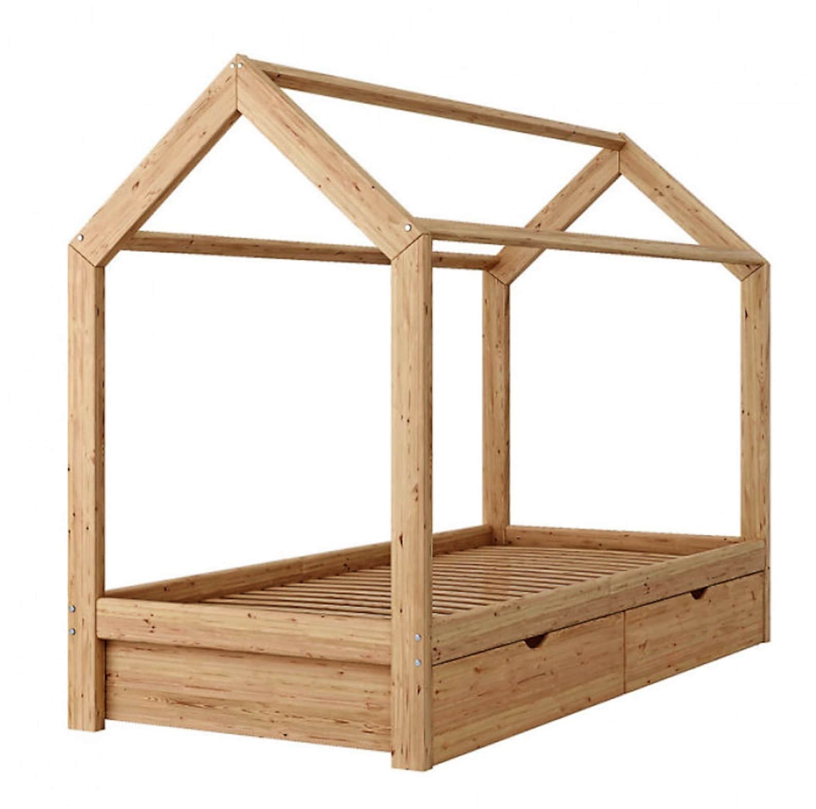 Toddler Bed Montessori Floor Bed Kids Bed With Storage Etsy