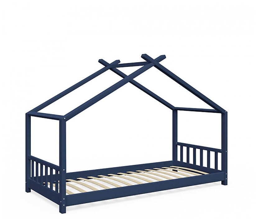 Montessori Floor Bed Toddler House Bed Children Wooden House Etsy UK