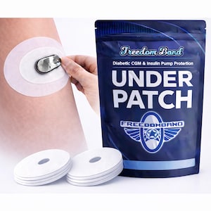 20 Pack: Allergy Underpatch for Dexcom G6 Skin Barrier Underlay Adhesive Patches Hypoallergenic