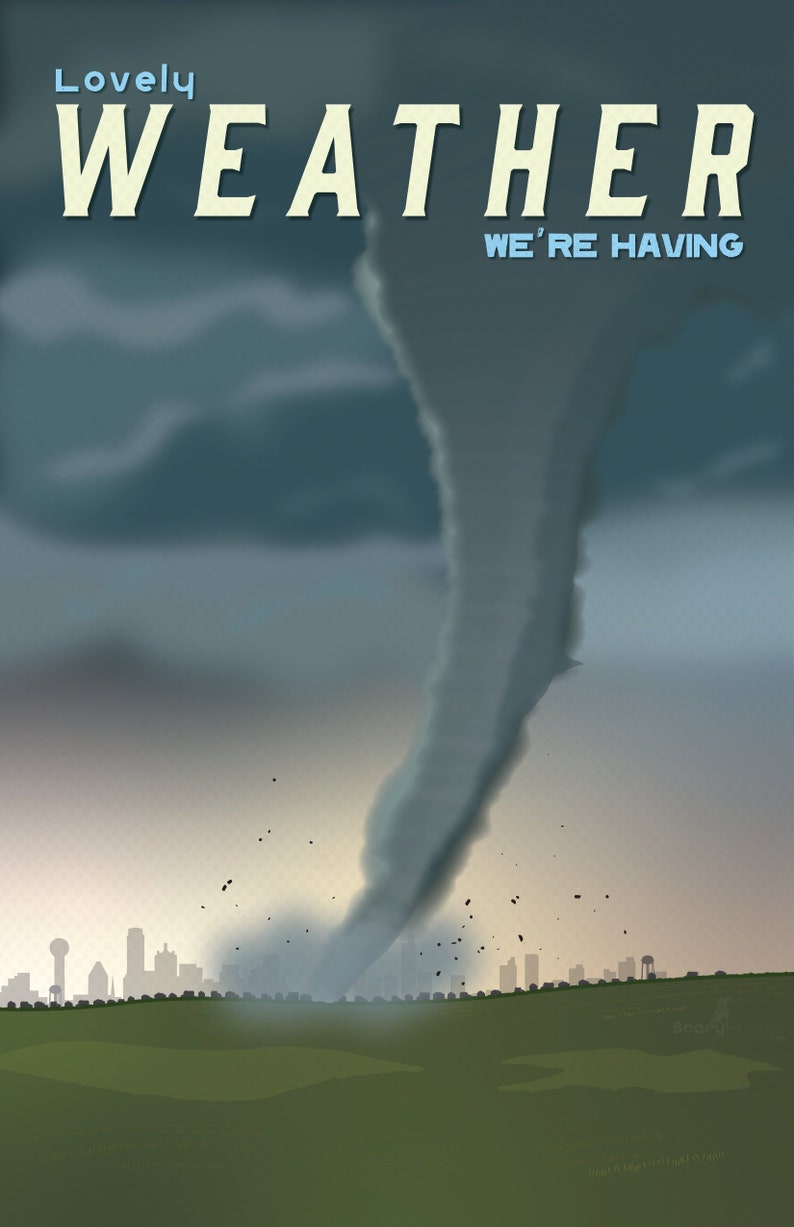 Lovely Weather We're Having Etsy