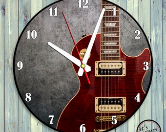 Décoration Murale Guitare Etsy