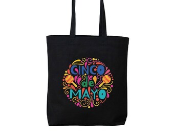 Women's Graphic Shoulder Tote Bag Cinco de Mayo
