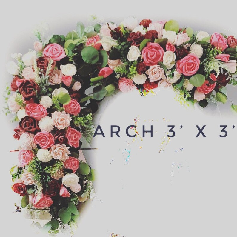 Sola wood flower arch decor Etsy