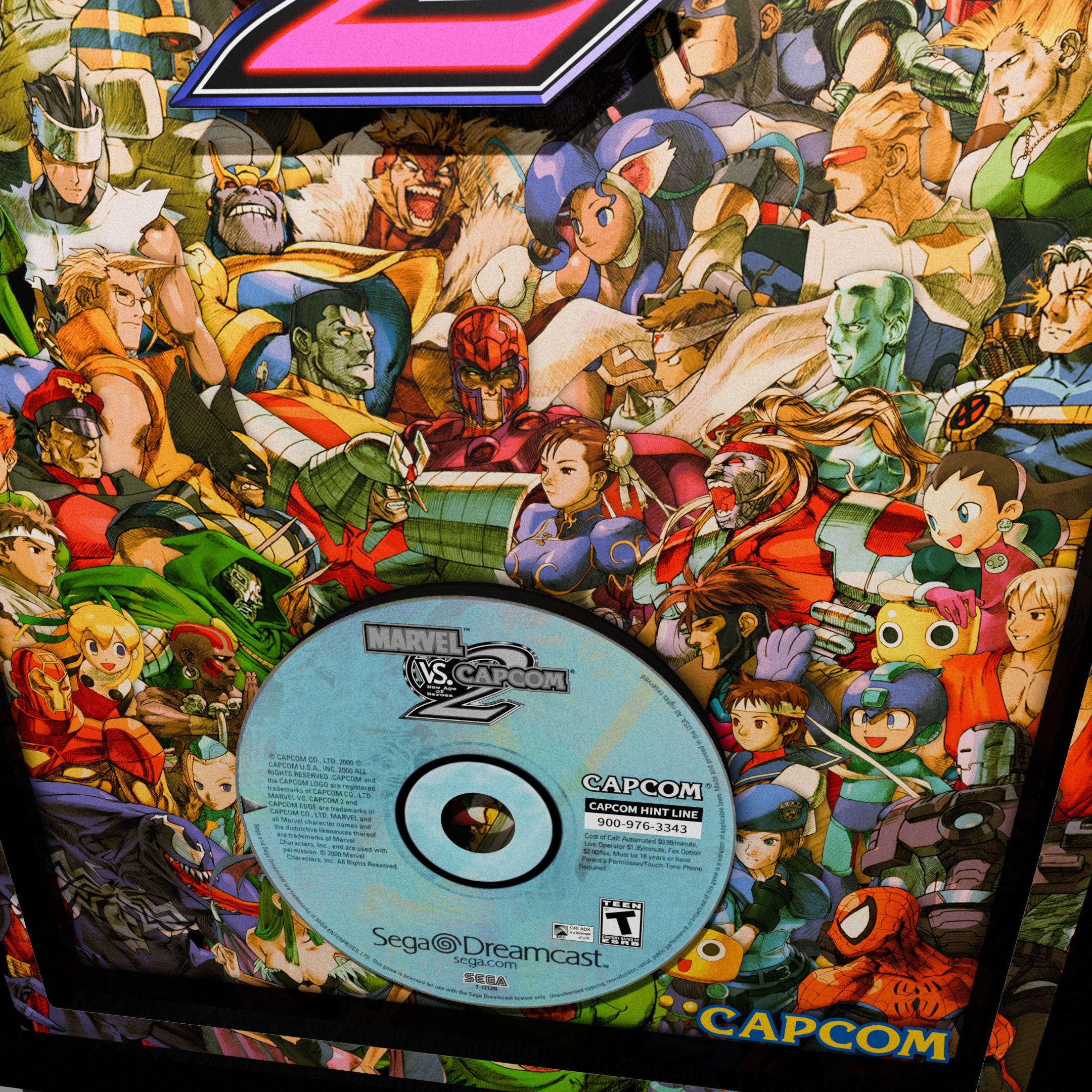 Marvel Vs. Capcom 2: New Age of Heroes Replica CD Deluxe Marvel Vs. Capcom 2: New Age of Heroes Replica CD Deluxe