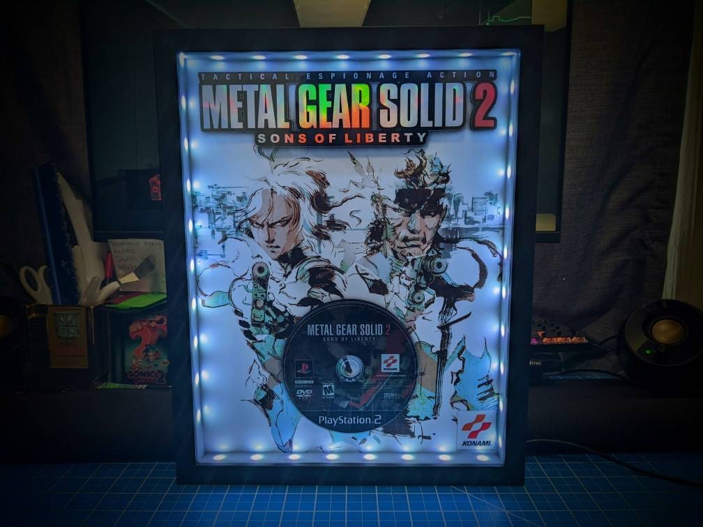 Metal Gear Solid 2 Raiden PS2 PS3 PS4 Premium POSTER MADE IN USA