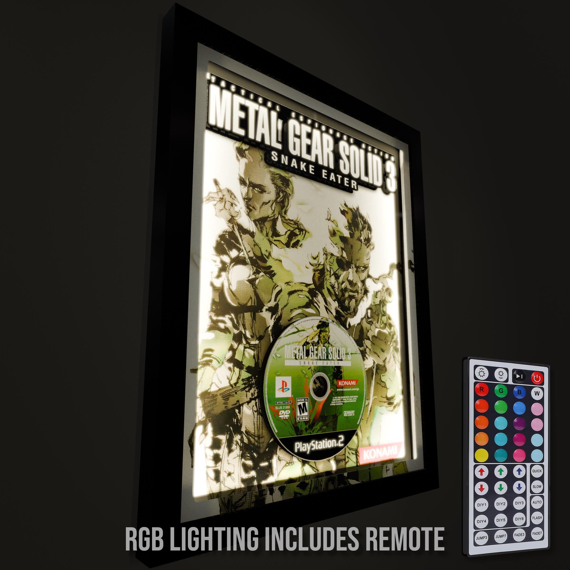 Metal Gear Solid 3: Snake Eater Replica CD Deluxe Shadow Box