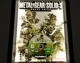 Metal Gear Solid 3: Snake Eater Replica CD Deluxe Shadow Box