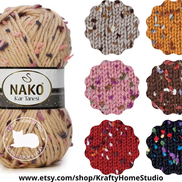 Nako kar tanesi, perfect for stylish scarves and hats, soft bulky yarn, fancy winter yarn, chunky yarn, soft wool yarn, chunky yarn