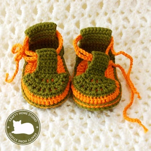 Summer Espadrille Sandals, Baby sandals pattern, crochet tutorial pattern, Instant Download 4005 image 2