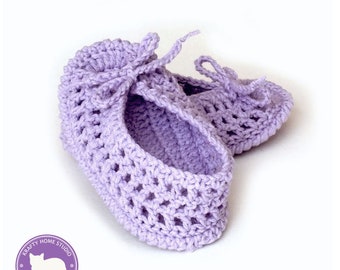 Crochet baby sandals pattern, helpful step-by-step large pictures, princess baby sandals, double soles, Instant Download 4006