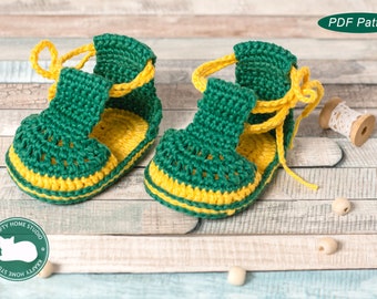 Summer Espadrille Sandals, Baby sandals pattern, crochet tutorial pattern, Instant Download 4005