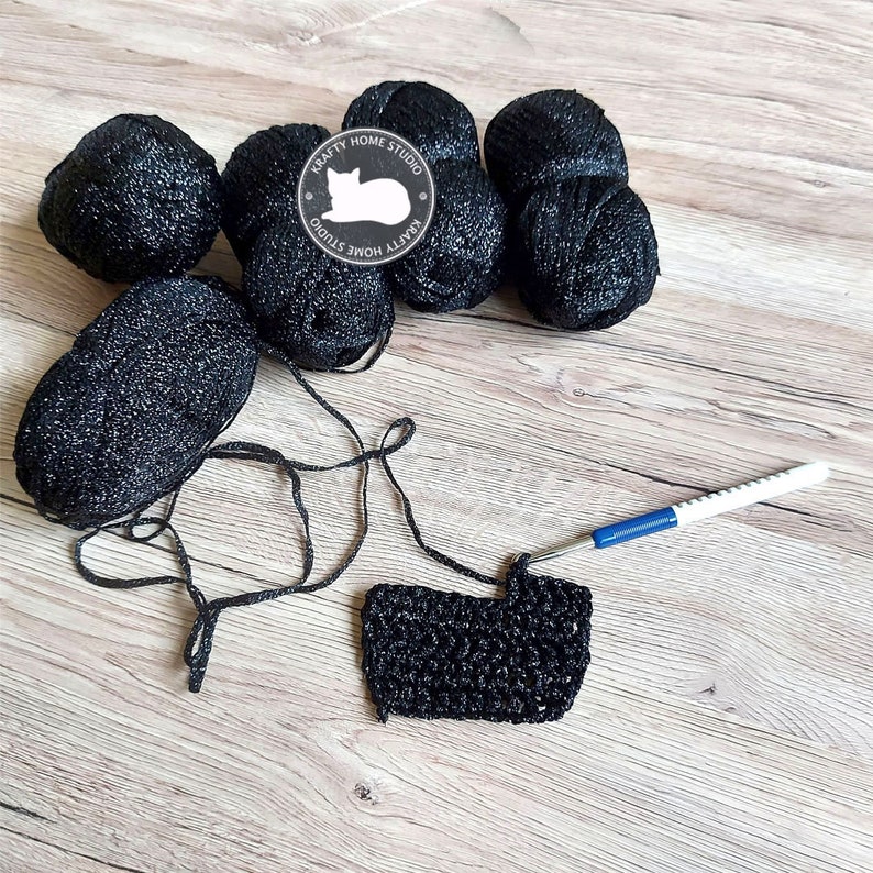 Gold Glitter Yarn Soft Metallic Stripe Thread Yarn With Etsy