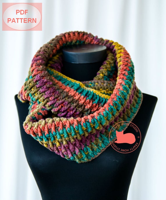 Tutorial Infinity Crochet Scarf Pattern Easy Crochet Scarf Etsy,Gumbo Recipes Without Okra