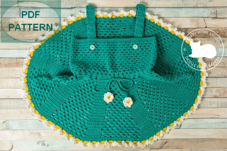 Crochet Daisy Dress Pattern Baby Dress Pattern Princess Etsy