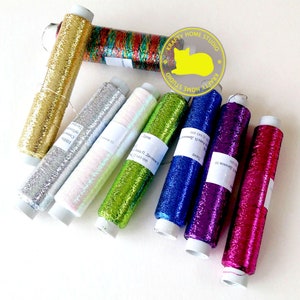 Filo metallico sottile – Filato scintillante e glitterato