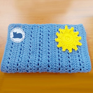 Crochet Sun Doily Placemat Pattern - Brighten Your Home with a Sunny Mat, Instant Download 5044