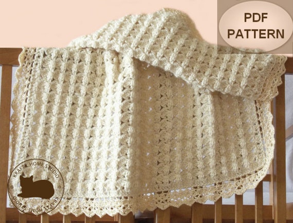etsy crochet baby blanket
