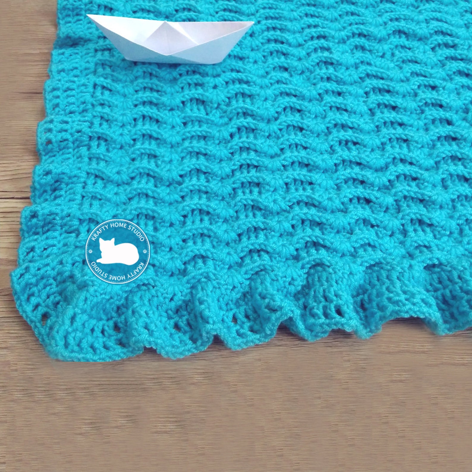 Crochet Baby Blanket Pattern Newborn Blanket Fast and Easy Etsy