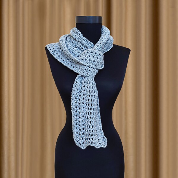 Mens Crochet Scarf Etsy